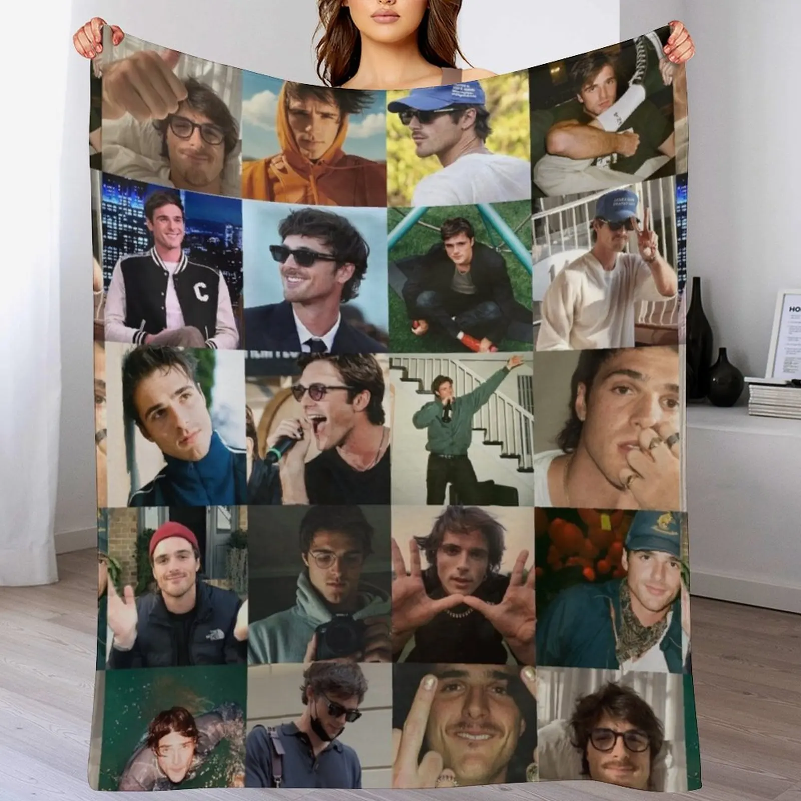 Jacob Elordi Throw Blanket