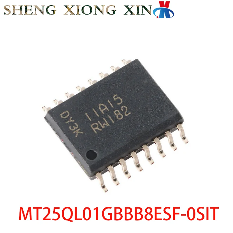 5pcs/lot 100% NEW MT25QL01GBBB8ESF-0SIT 16-SO Memory Chip MT25QL01 RW182 Integrated Circuit