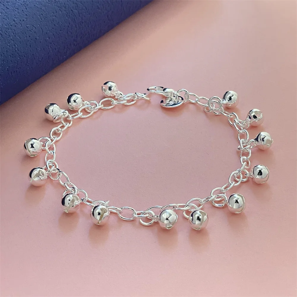 Andara 925 sterling silver bracelet bell exquisite suitable for women fashion wedding party gift jewelry