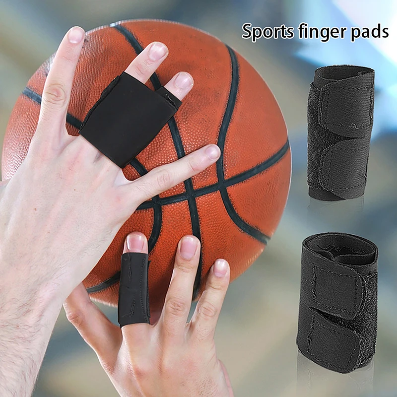 Elastic Finger Guard Bandage, Sports Splint Wrap Strap, Protetor para Voleibol, Basquete, Tênis, 1Pc