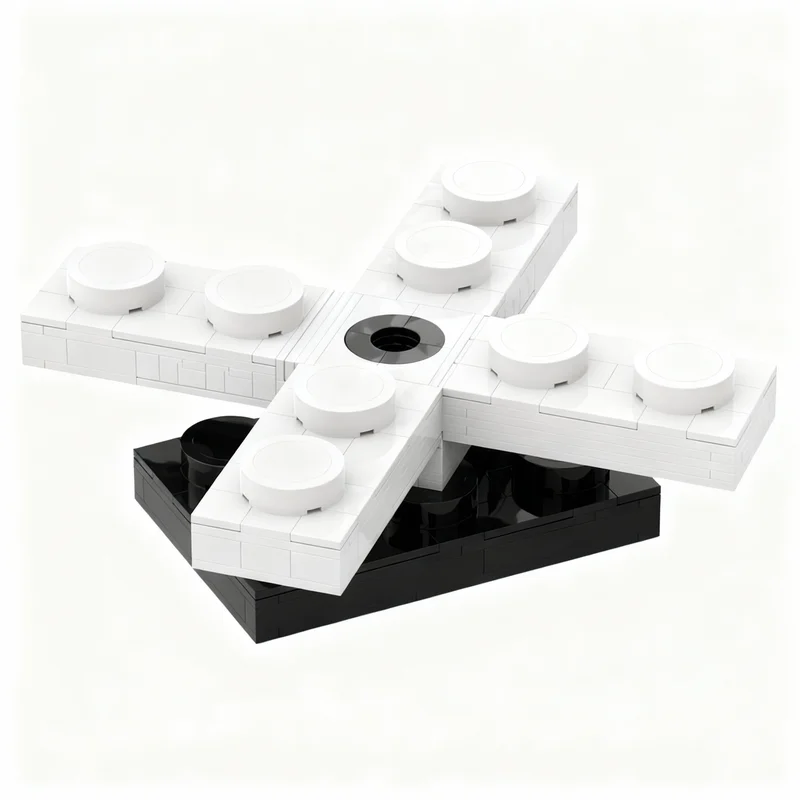 

NEW 404PCS MOC Creative Model Upscaled 4 Blade Propeller Building Blocks Assembly Building Blocks Display Birthday Gift Home Set