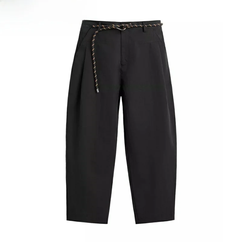 

Весна 2024, мужские повседневные свободные брюки Faion Balloon Sle, украшенные, Новое поступление, прямые длинные брюки, молодежные брюки