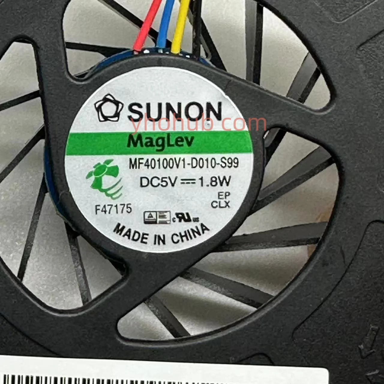 SUNON MF40100V1-Q000-S99 DC 5V 1.8W 4-Dây Máy Chủ Quạt Làm Mát