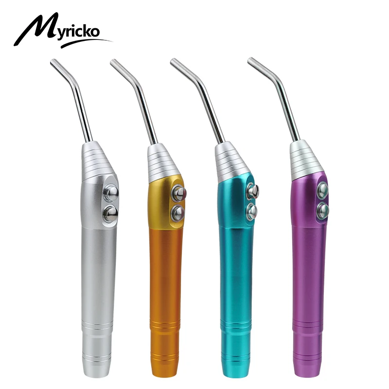 Dental Air Water Spray Triple 3 Way Syringe Handpiece + 1 Nozzles Tips Tubes For Air Triple Syringe Dental cleaning equipment