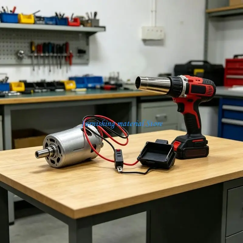 

Y5GD 21V Lithiums Blower Motor Assembly With Plug Switching Compatible For Models Tool Durability Metal Plastic Construction