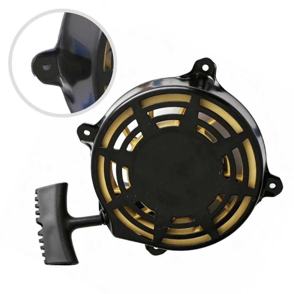 Manual Pull Starter Replacement For Sabo For Turbostar 43 Lawn Mower 2.7KW Engine Hand Start Recoil Part Mower Repair Accessory