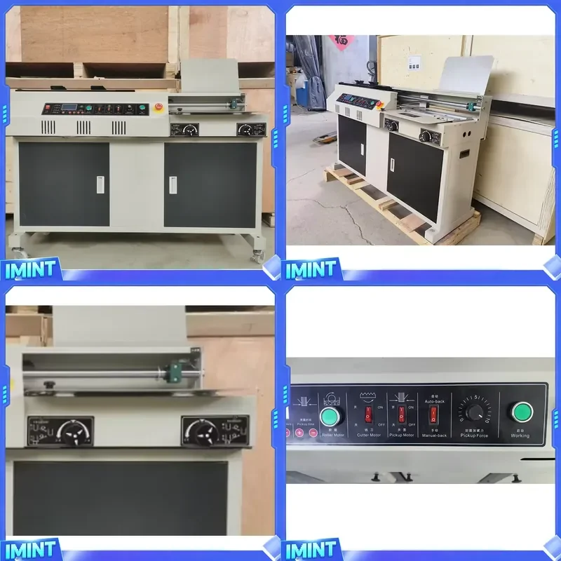 High Stability Electric A3 Glue Binding Machine Digital Hot Melt Binder Slip Base Office Commercial Use 1200W 280/h