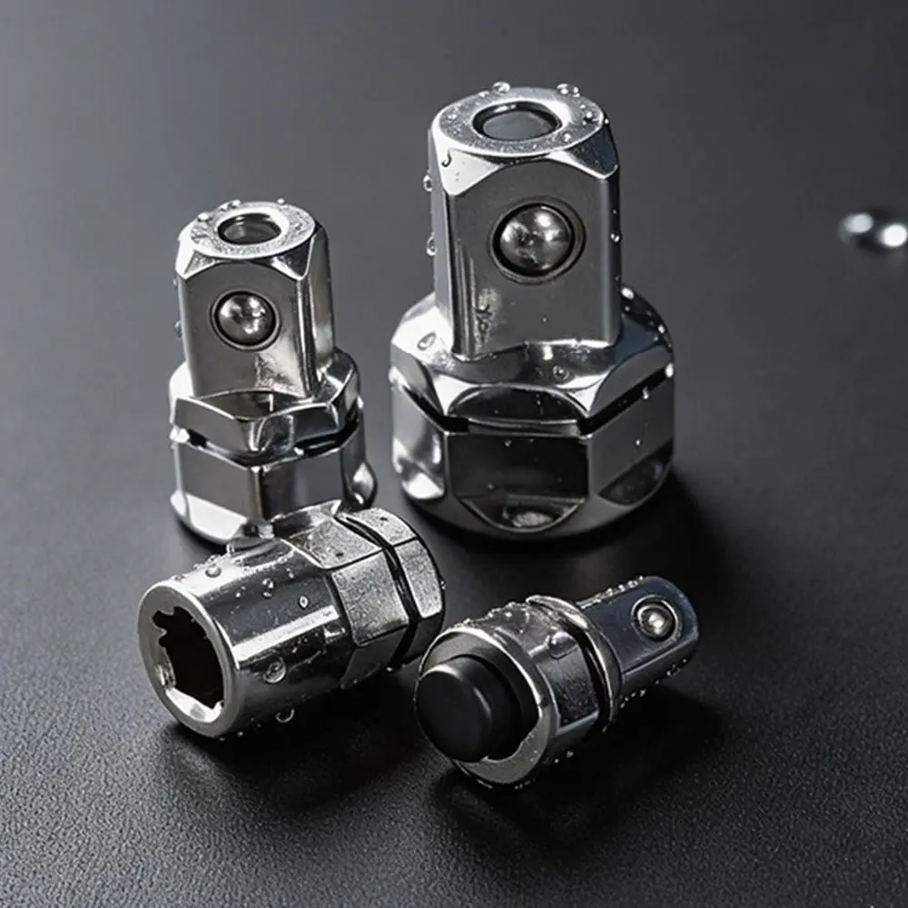 

Gifts Portable Hexagonal Ratchet Wrench Socket Adapter Multifunctional Durable Quick-release Drill Bit Concave Adapter Socket