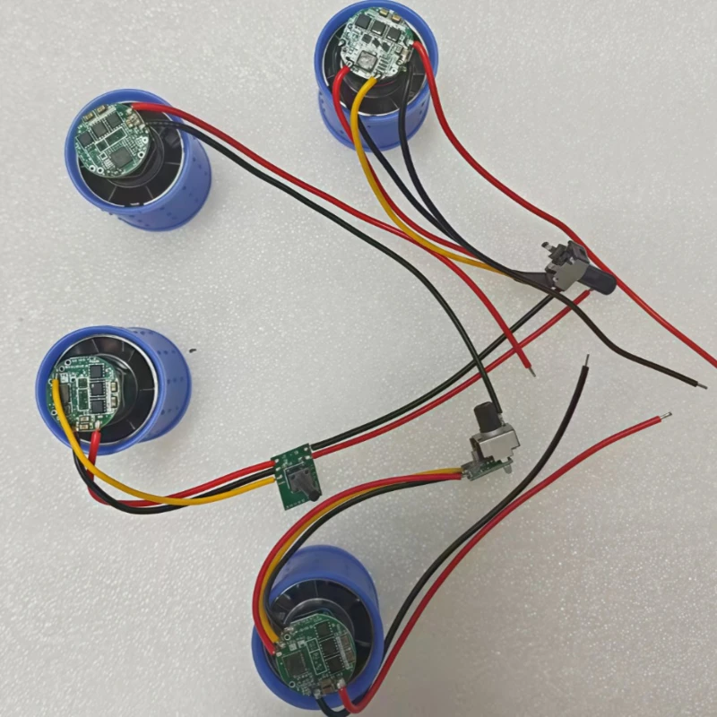 1pcs DC 9V 12V 18V 24V 100000RPM Ultra-hoge Snelheid BLDC 3-fase Borstelloze Motor Ducted Fan met driver Speed Controller