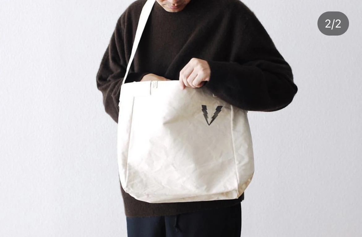 

VISVIM UT. SATCHEL BAG 24L hand-drawn letter satchel backpack