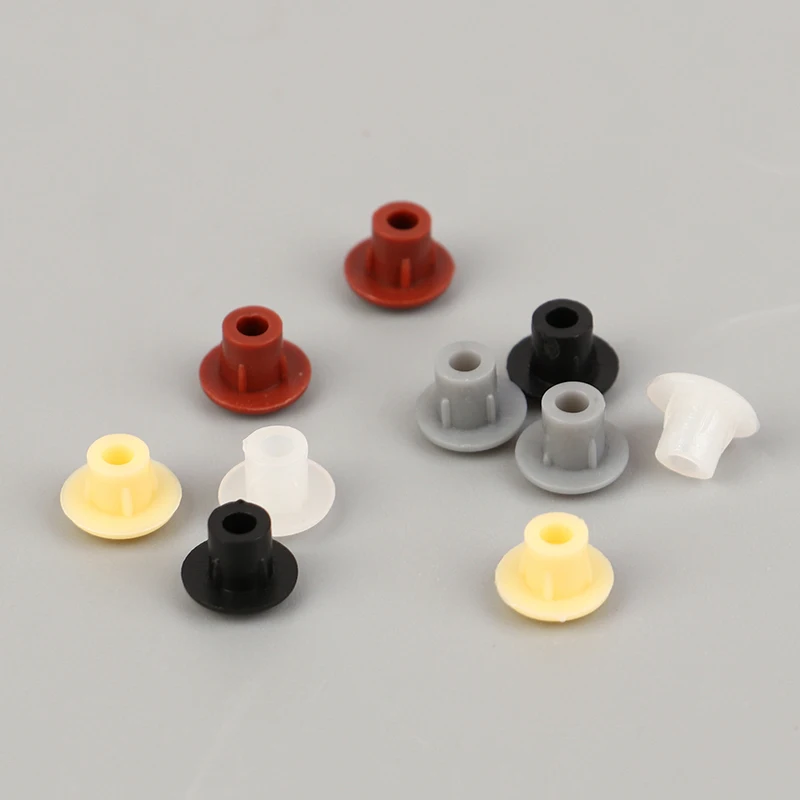 100Pcs 5mm Furniture Hole Covers Decor Plastic Screw Cap Cabinet Drill Hole Dust Plug Grommet Hardware Practical Fitting