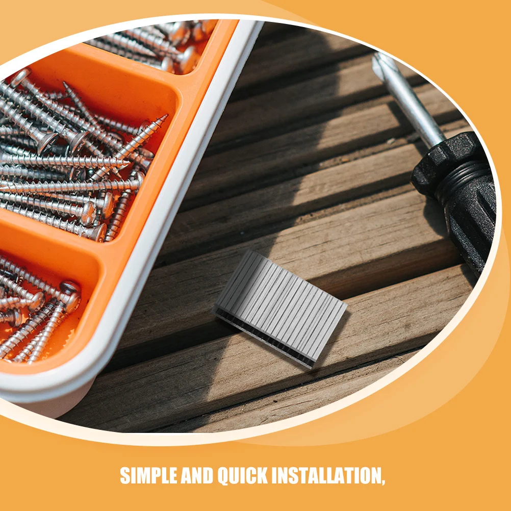 100 قطعة مجموعات أظافر إصلاح المصراع المتين لستائر النوافذ والمصاريع الحل الشامل سهلة الاستخدام دبابيس إصلاح المصراع