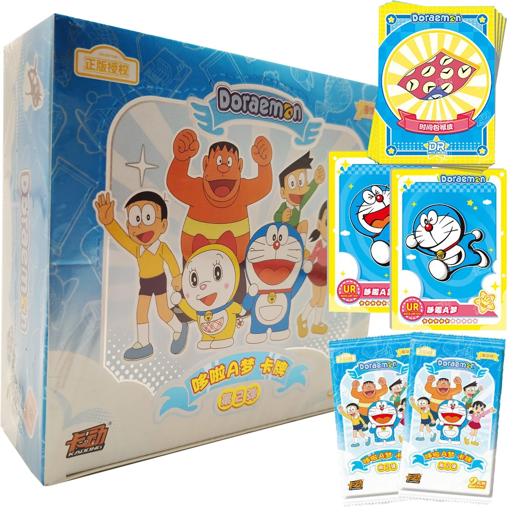 Official Daily Adventure Anime Doraemon Collection Card Deeply Loved By Fans Characters Cartoon Popular IP Creative Cards Gifts