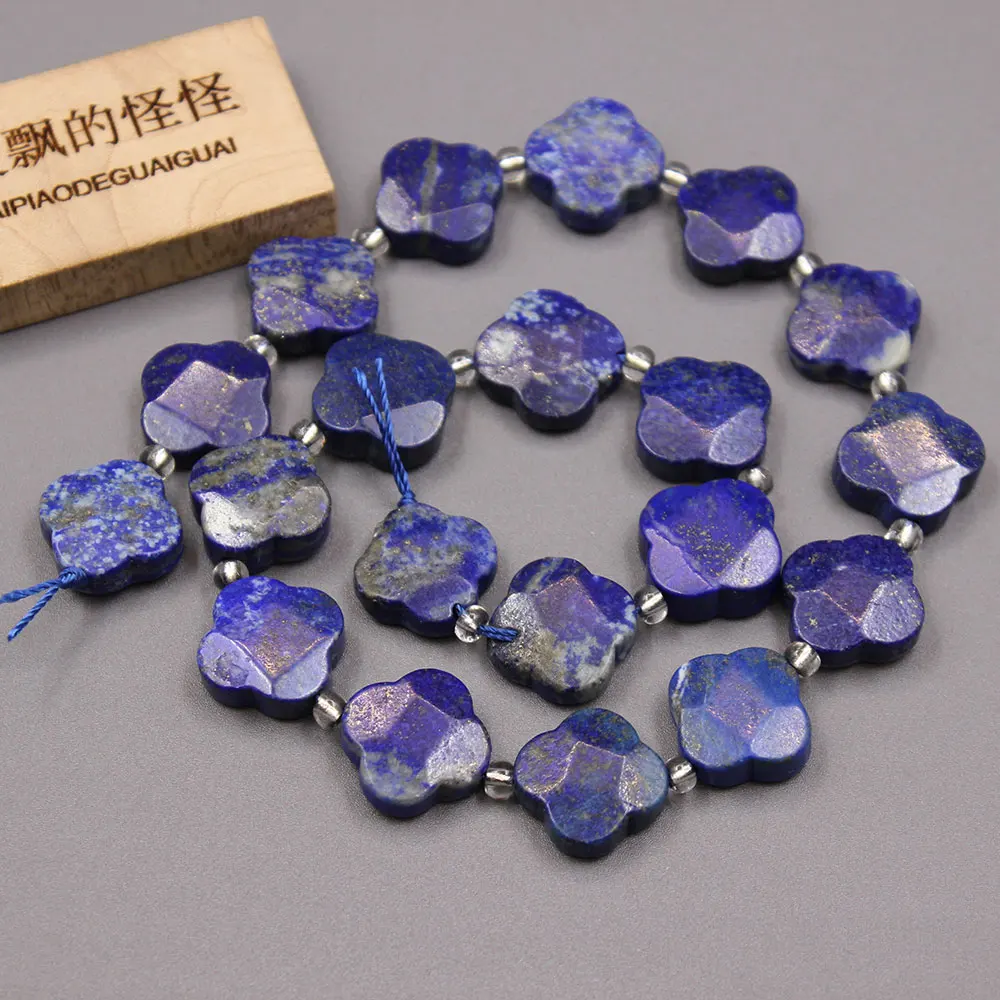 

APDGG Natural Blue Lapis Lazuli Stone Loose Beads 16"