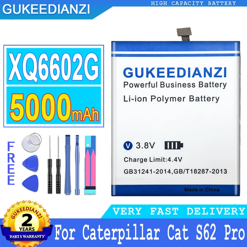 

5000mAh GUKEEDIANZI Battery For Caterpillar Cat s62, S62 Pro Bateria