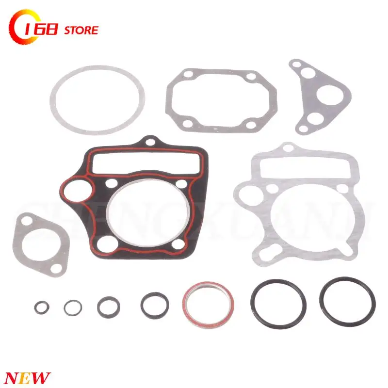 

Горячая Распродажа, новый комплект горизонтальных прокладок двигателя объемом 110 куб.см - прокладки поршня цилиндра, совместимые с мотоциклами и квадроциклами Zongshen Kayo Dirt Pit