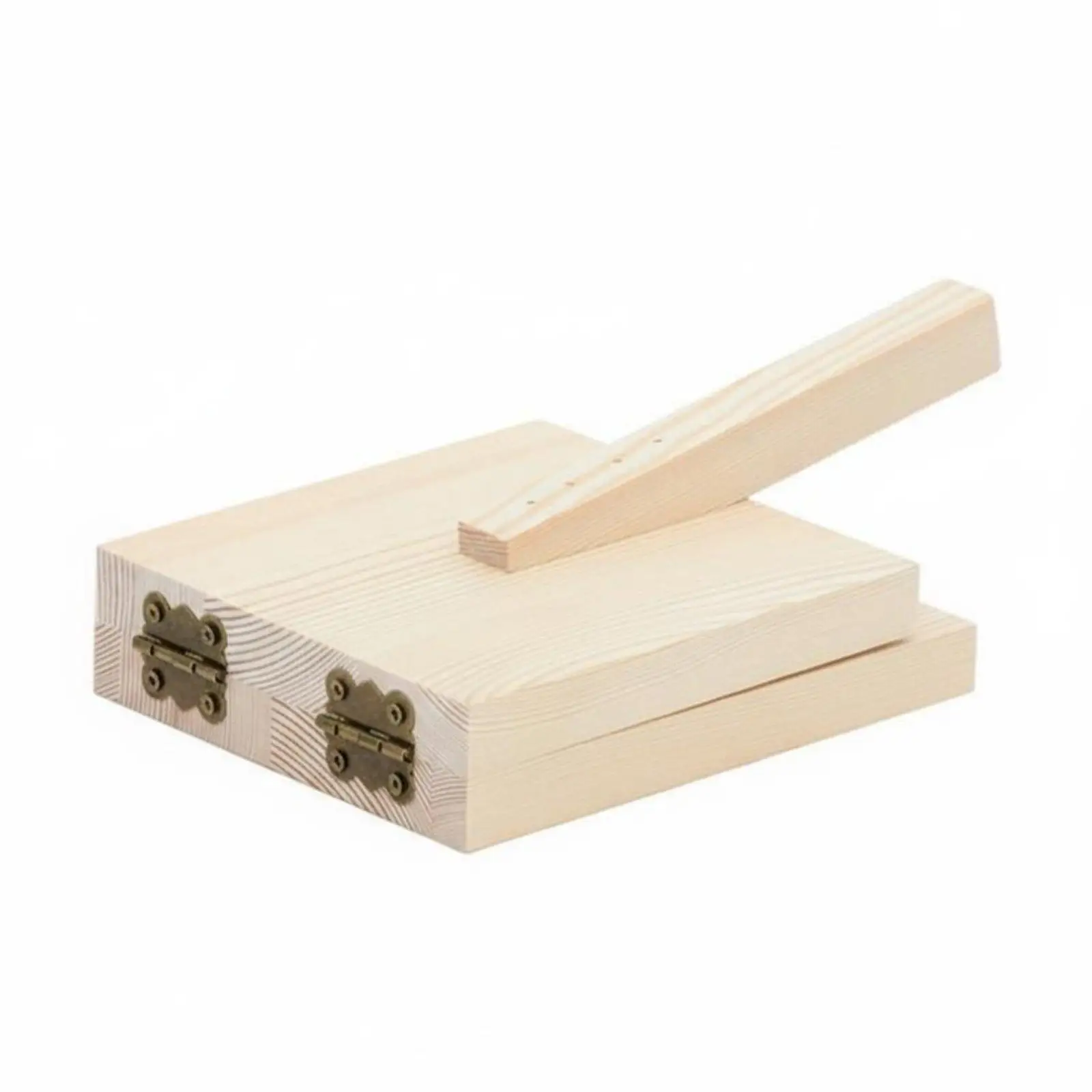 Wooden Dumpling Press Versatile Wooden Pastry Press Smooth Dumpling Wrapper Maker for Home Cooks, Beginners