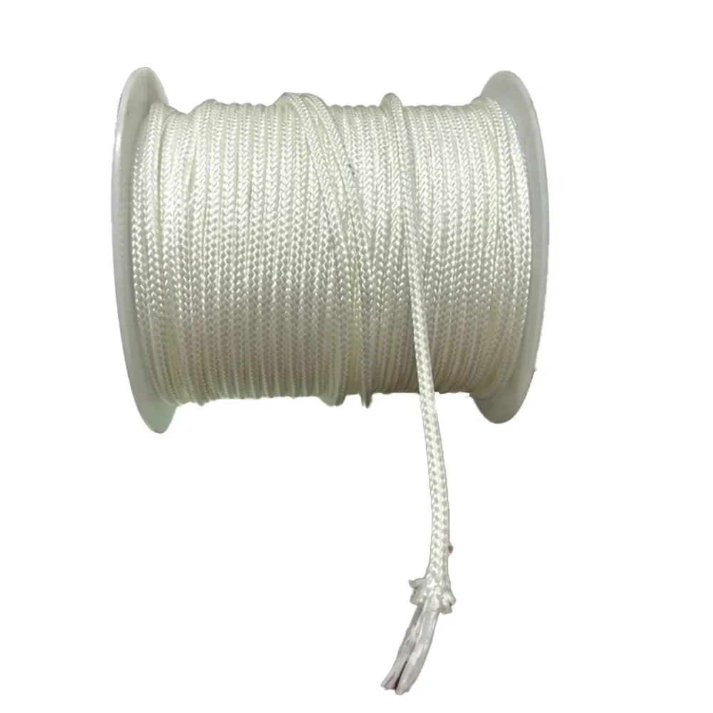 Cable de tracción de arranque de nailon, repuesto de cuerda de retroceso para cortacésped, motosierra, cortasetos, 2,5mm, 3mm, 3,5mm, 4mm