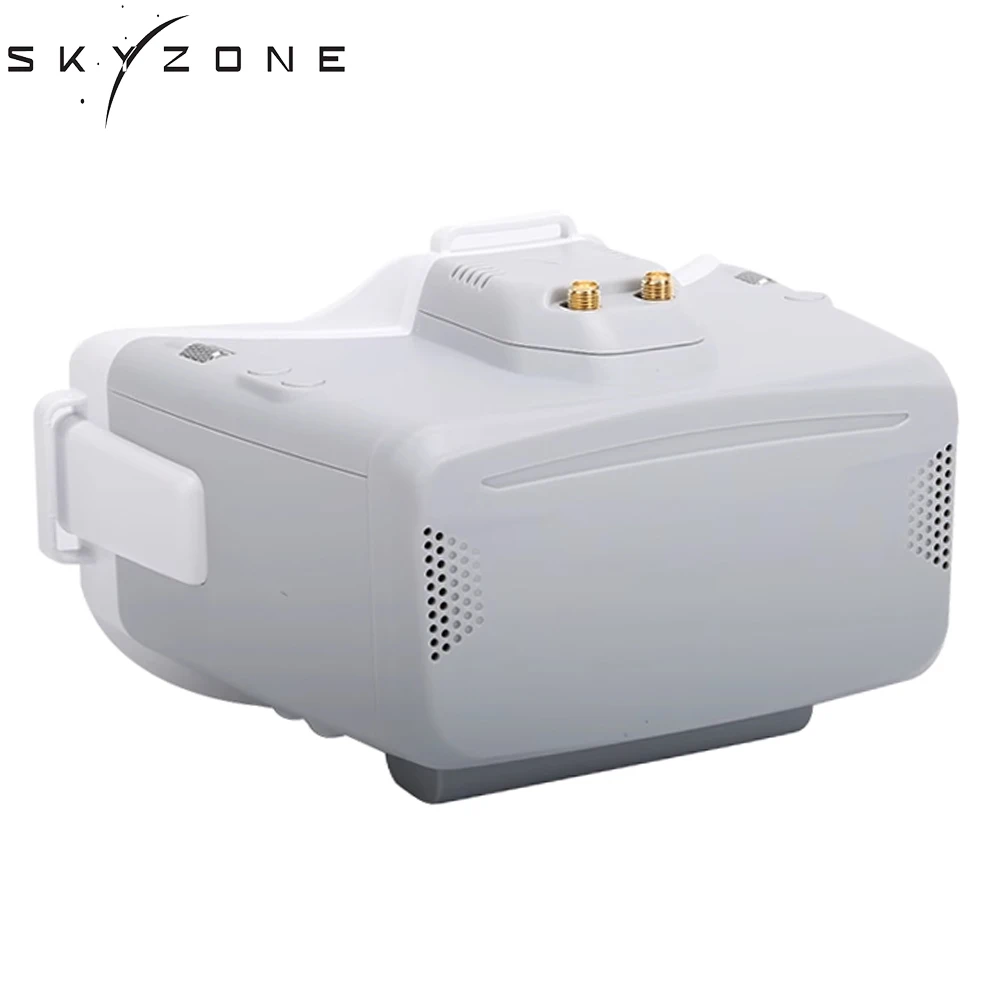 Skyzone cobra sd fpv óculos 4.3 polegada lcd 800x480 tela 5.8g 48ch receptor de diversidade bulit no ventilador do dissipador de calor para pfv racing dron