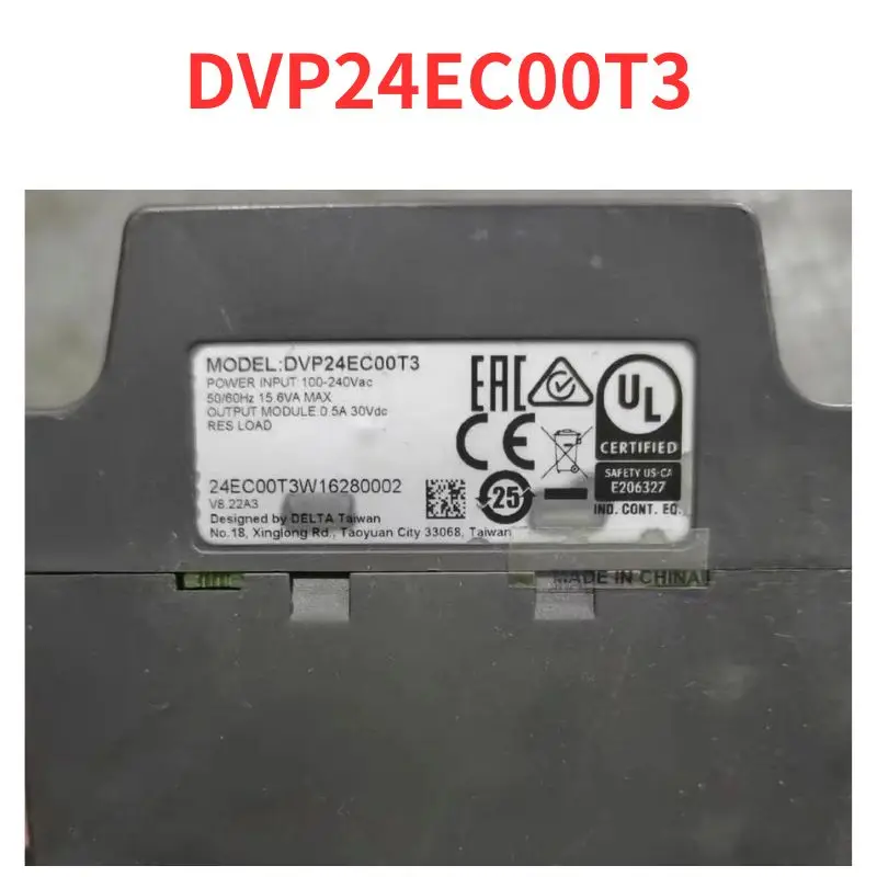 

90% new DVP24EC00T3 PLC tested OK