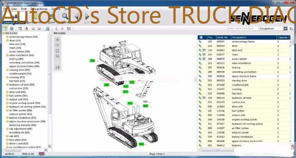 

AutoCD Sennebogen 821.5.1212 Модель WorkShop Руководство по эксплуатации DVD