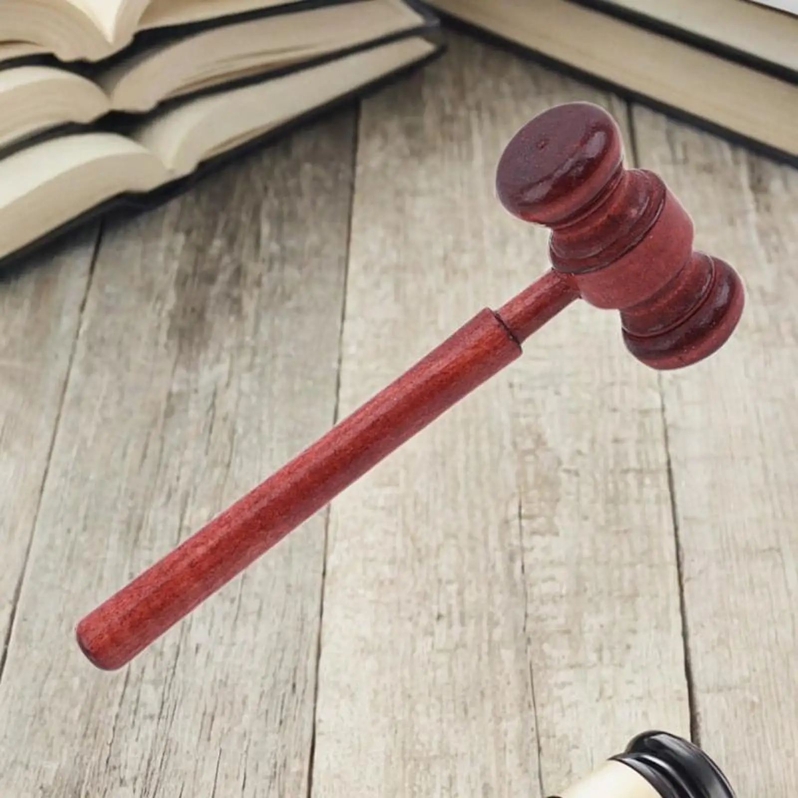 Auction Court Hammer Courtroom Gavel,Cosplay Props, Auction Cosplay Tool,Wooden Gavel for Auction Court Court Cosplay Student
