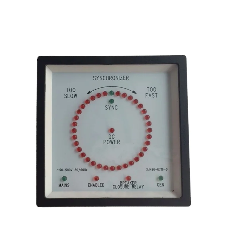 6714+ Single Phase Synchroscope Meter for Genset Generator 6714