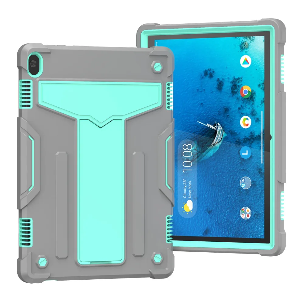 For Lenovo Tab M10 Plus 3rd Gen 10.6 P11 Plus P11 Pro Armor Case TPU+PC Stand Cover For Lenovo Tab M10 Plus X606F X306F M8 Case