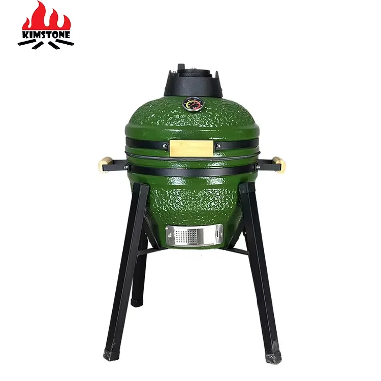

Ceramic Grill 16 Inch Outdoor Picnic Charcoal Grill Trunk Baking Grill Factory Direct Sales