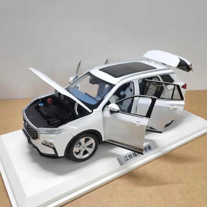 Jmc Ford Territory 1:18 schaal diecast model auto SUV verzamelmodel voor autoliefhebbers origineel diecast model verrassingscadeau