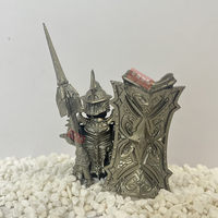 Middle Ages Guardsman Demon's Soul Tower Knight Building Blocks Model Bricks mini Action Toy Figures Toy Gift for Children