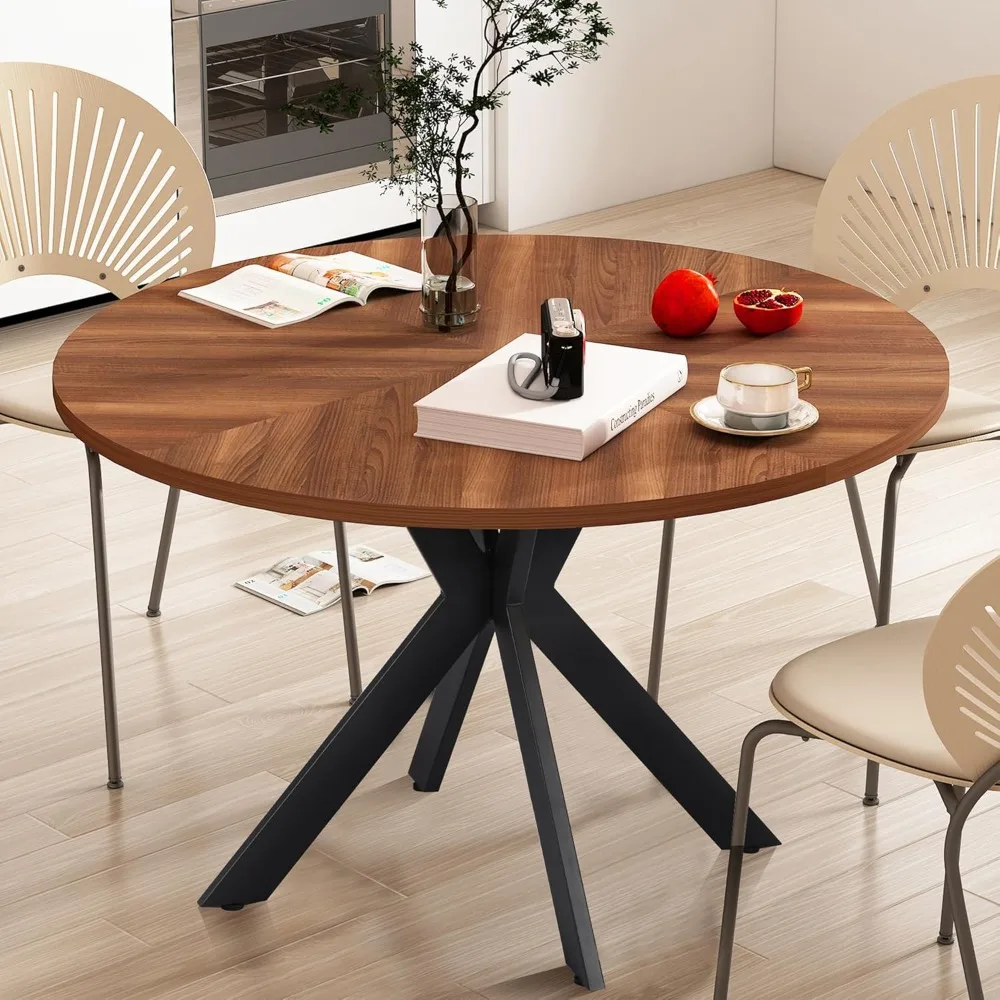 Round Dining Table for 6 People,47.24