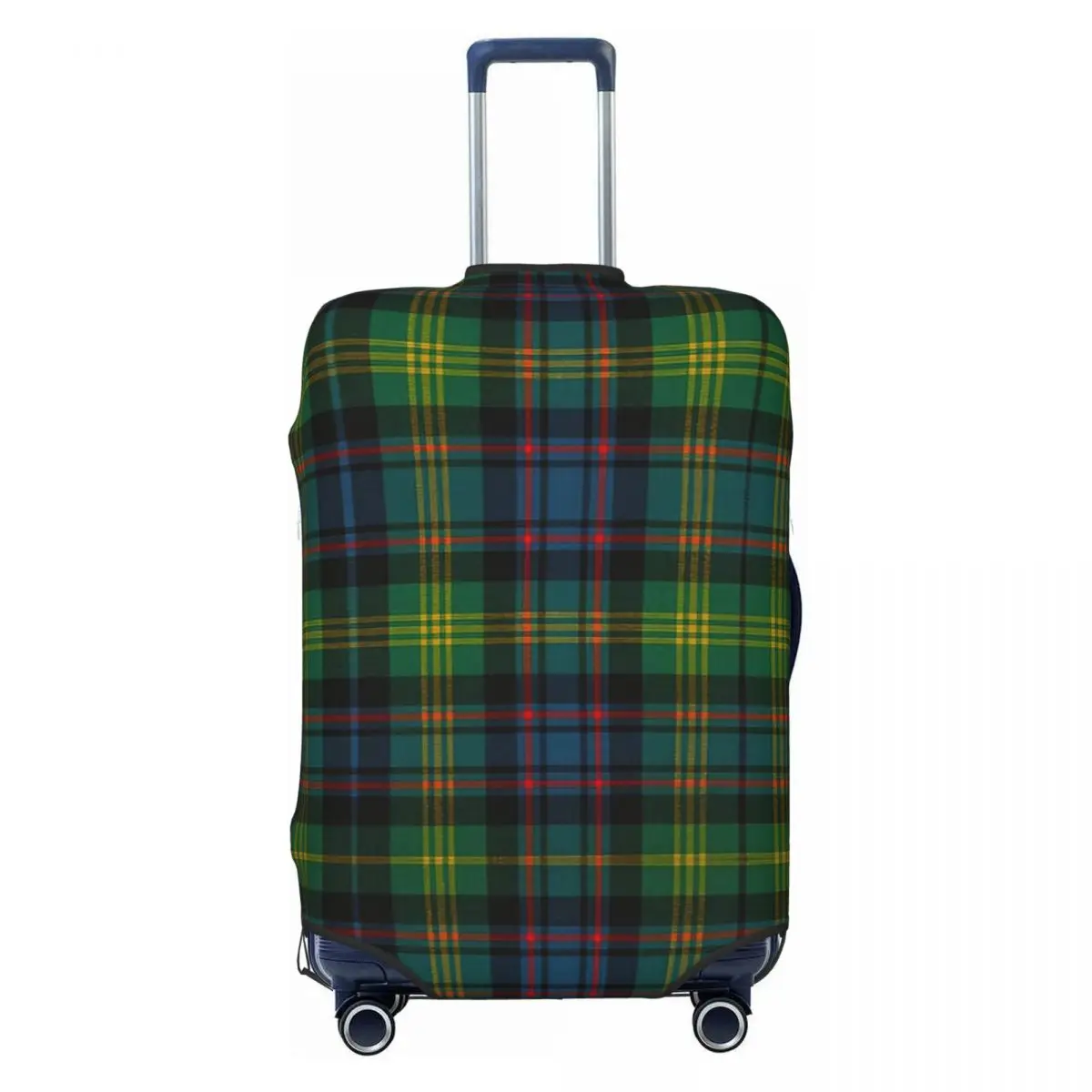 WATSON ANCIENT TARTAN Print Luggage Protective Dust Covers Elastic Waterproof 18-32inch Suitcase Cover Travel Accessories