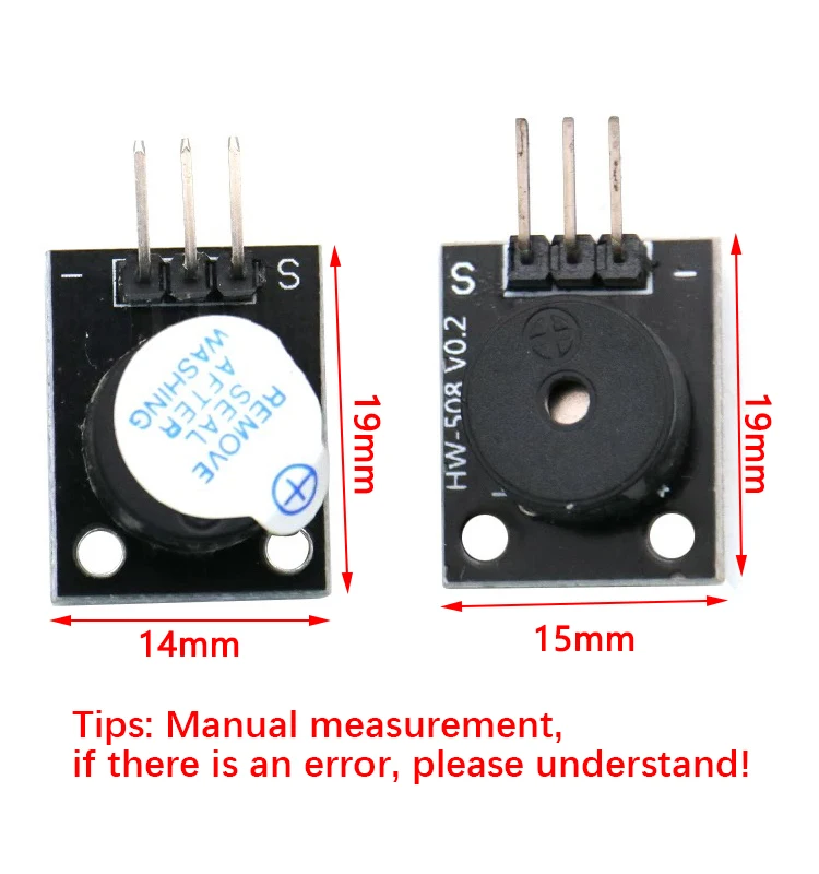 High Quality Active / passive Buzzer Module forArduino KY-012 KY-006 New DIY Kit Active buzzer low level modules