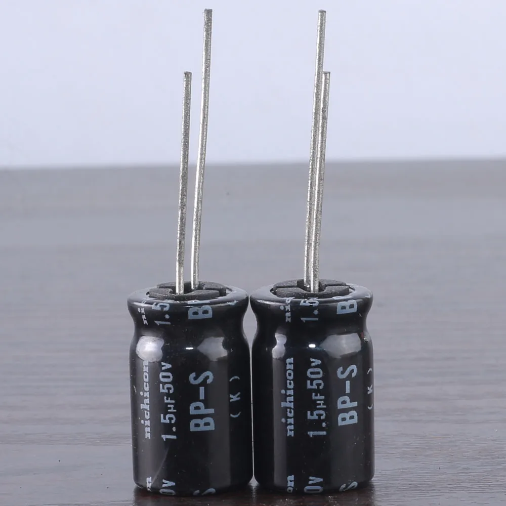 

2pcs Nichicon GB 1.5uf 50V 1.5mfd BP-S Bi-polarized Audio Capacitor