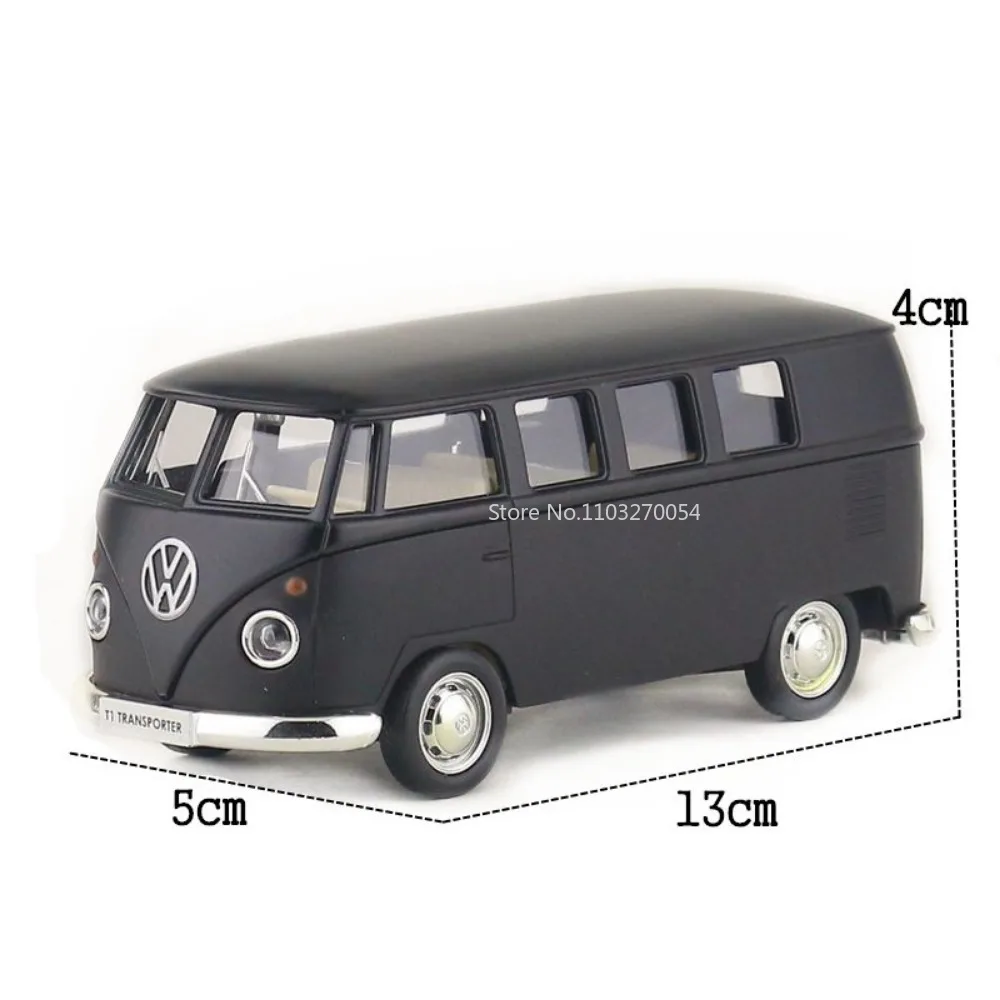 1/36 Volkswagen T1 Bus Alloy Car Model Toy High Simulation Die Casting Metal Mini Cars Models Children Toys Vehicle Gifts Series