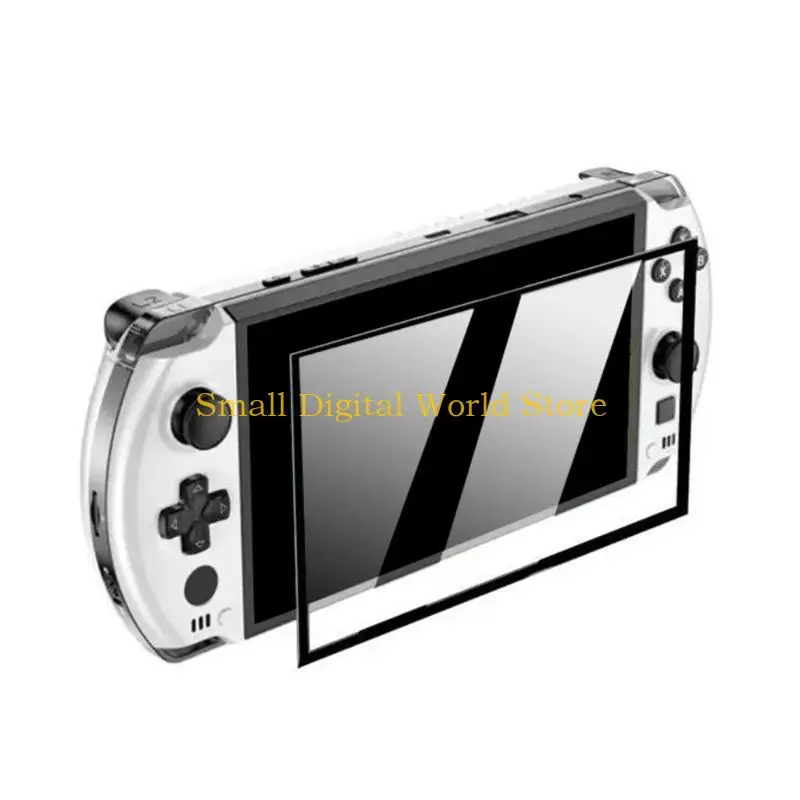 77UB Scratch Resistant 9H Tempered Glass Shield Film for Win 4 Handheld Gaming Device Featuring Smooth Touching Experience