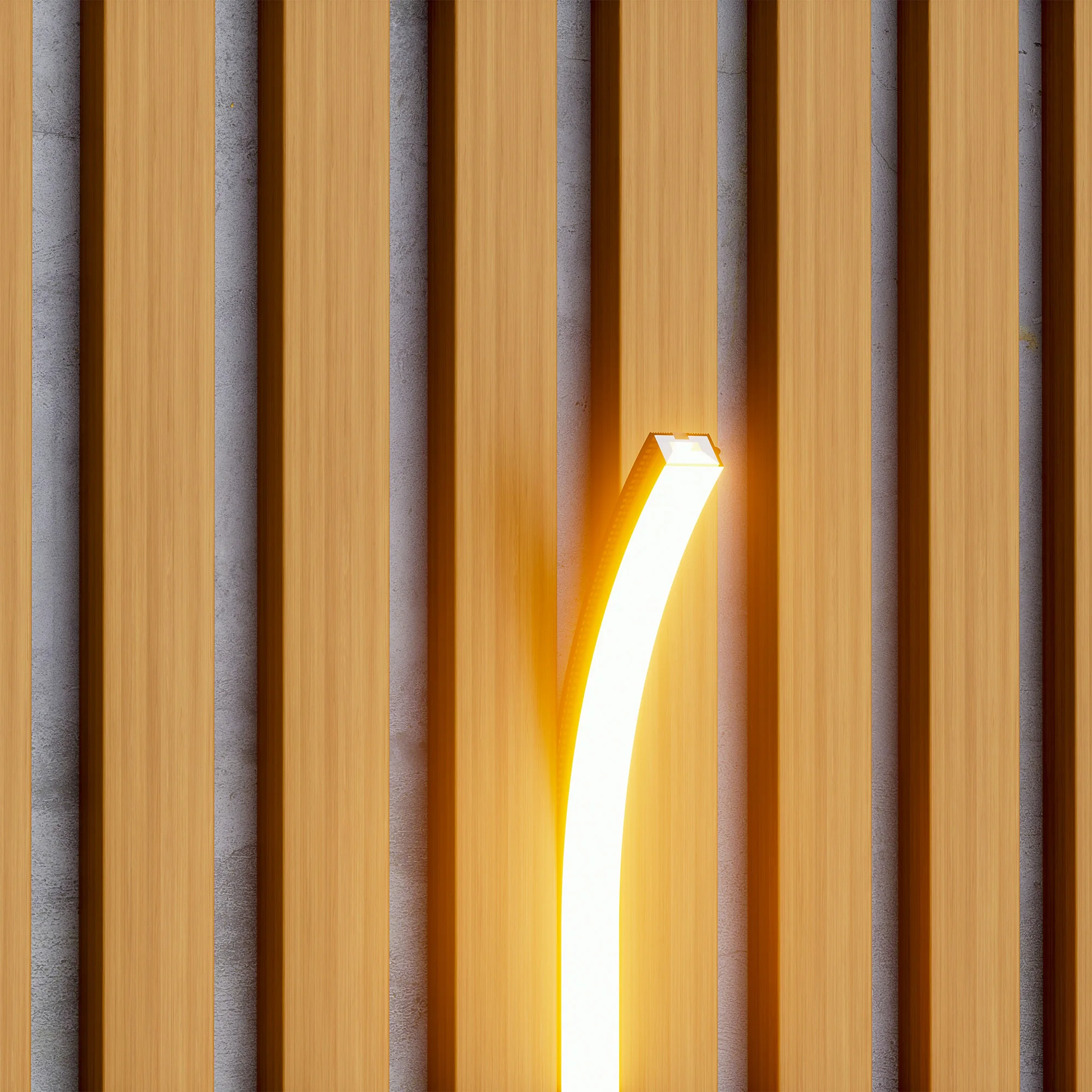 Slat Wall Light LED Strip 24V 11W/M CRI90 50mm Cuttable IP20 2.4M for Wall Decor Retail Display Shelf Cabinet Lighting