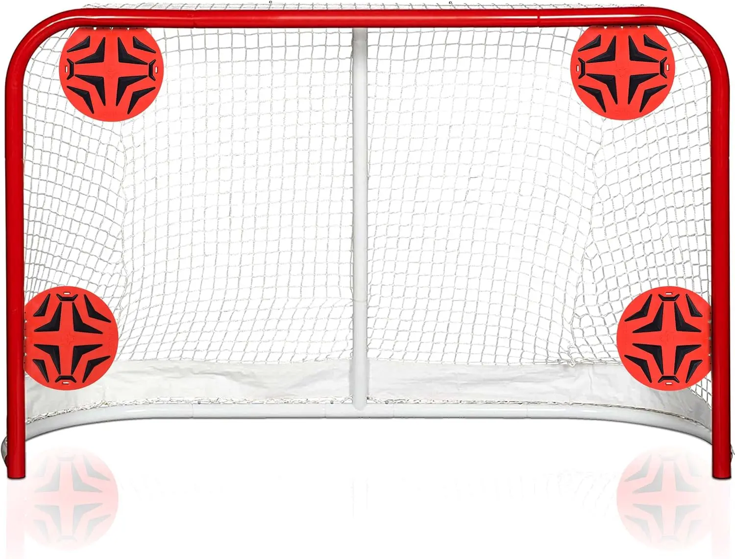 

Магнитное оборудование для тренировок по хоккею - Целевые мишени для лакросса и хоккея на металлических воротах - Аксессуар для хоккея на льду (4 мишени)