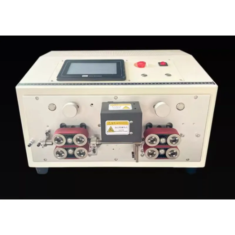High Power Upgraded 12-Wheel Belt Pulley High Precision Factory Direct Sales Wire Stripping Machine For Industrial Production