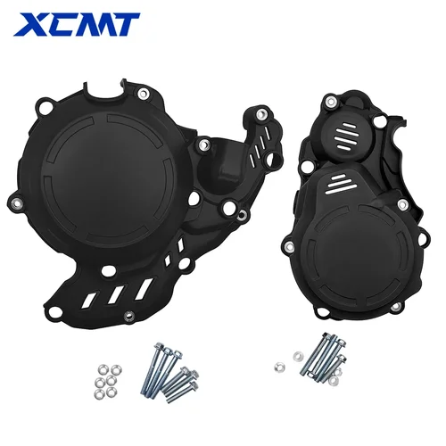 Imagen 2 del producto Cubierta de motor de motocicleta Protector magnético de embrague para KTM SXF XCF EXC 250 350 2023 para Husqvarna FE FC EC accesorios de Motocross