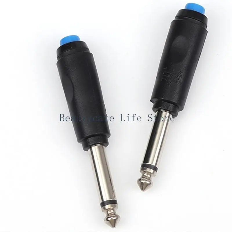 652C Wireless Switch Plug Foot Pedal Aluminum Alloy Automatic Pedal Switch Clip Cord Plugs Button