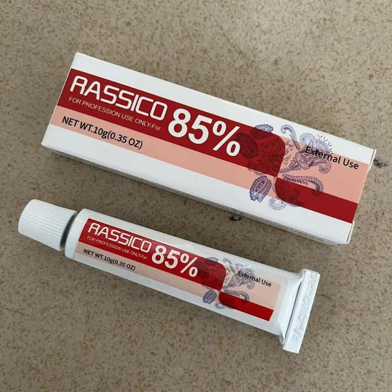 

2023 ORIGINAL RED 85% RASSICO Tattoo Cream Before Permanent Makeup Microblading Eyebrow Lips 10g