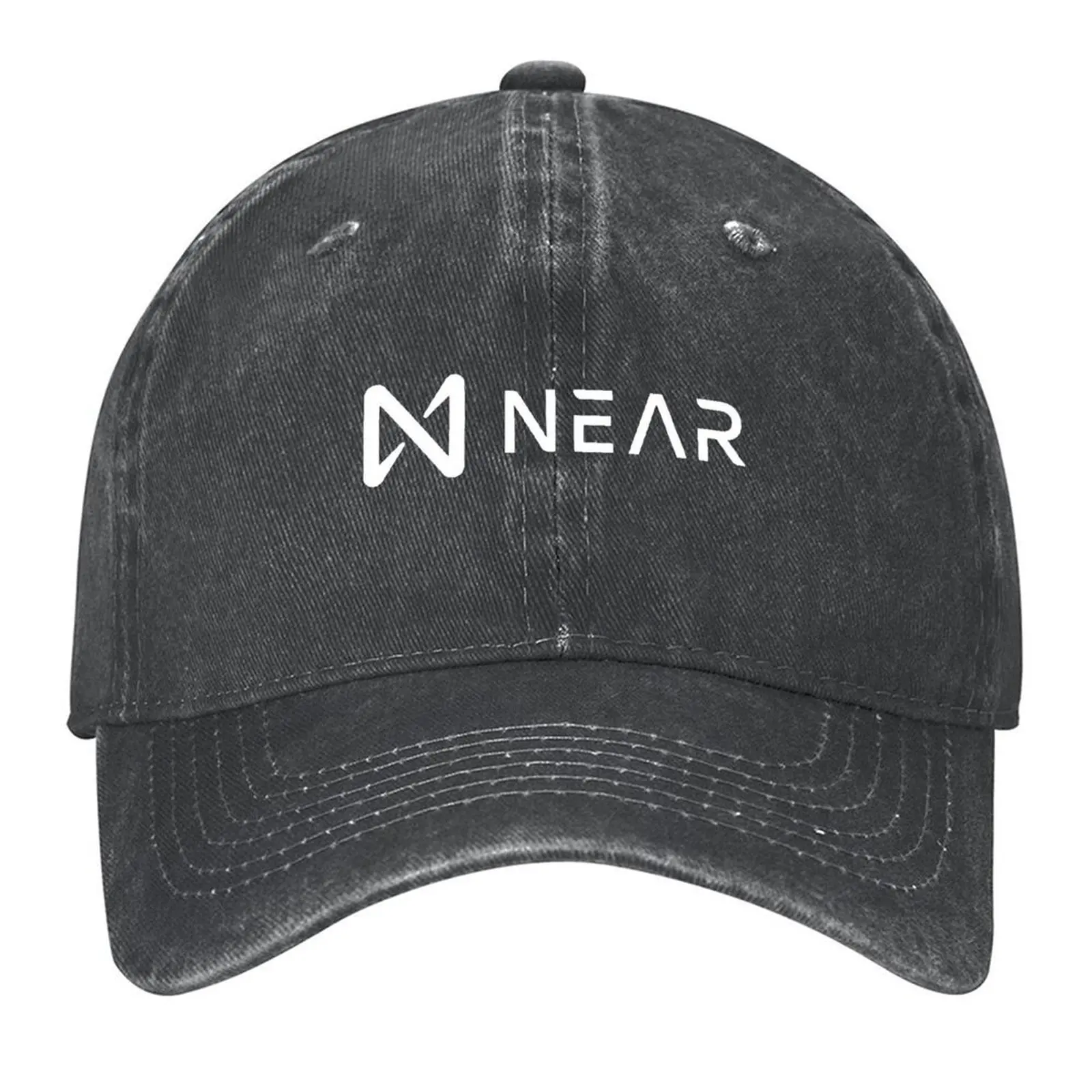 

Near Protocol NEAR Crypto Altcoin - Clean Horizontal White Logo Baseball Cap Hip Hop Funny hats black Women's 2025 Men's