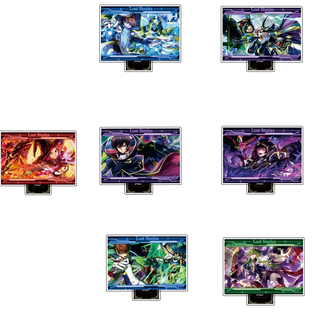Новая акриловая фигурка Code Geass: Lelouch of the Rebellion, квадратная акриловая подставка 15 см, модель Sakura Haruka Suo Hayato Umemiya Hajime