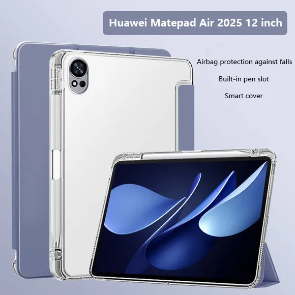 

Acrylic Pen Slot Case For Huawei Matepad Air 2025 12inch Air 12 X SE 11 11.5 Air 11.5 Pro 12.2 PaperMatte 11.5 S Pro 11 SE 10.4