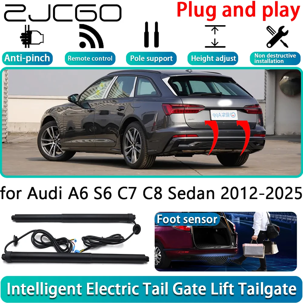 

for Audi A6 S6 C7 C8 Sedan 2012-2025 Car OEM Electric Powered Tailgate Power Liftgate Automatic Tailgate System With Foot Sensor