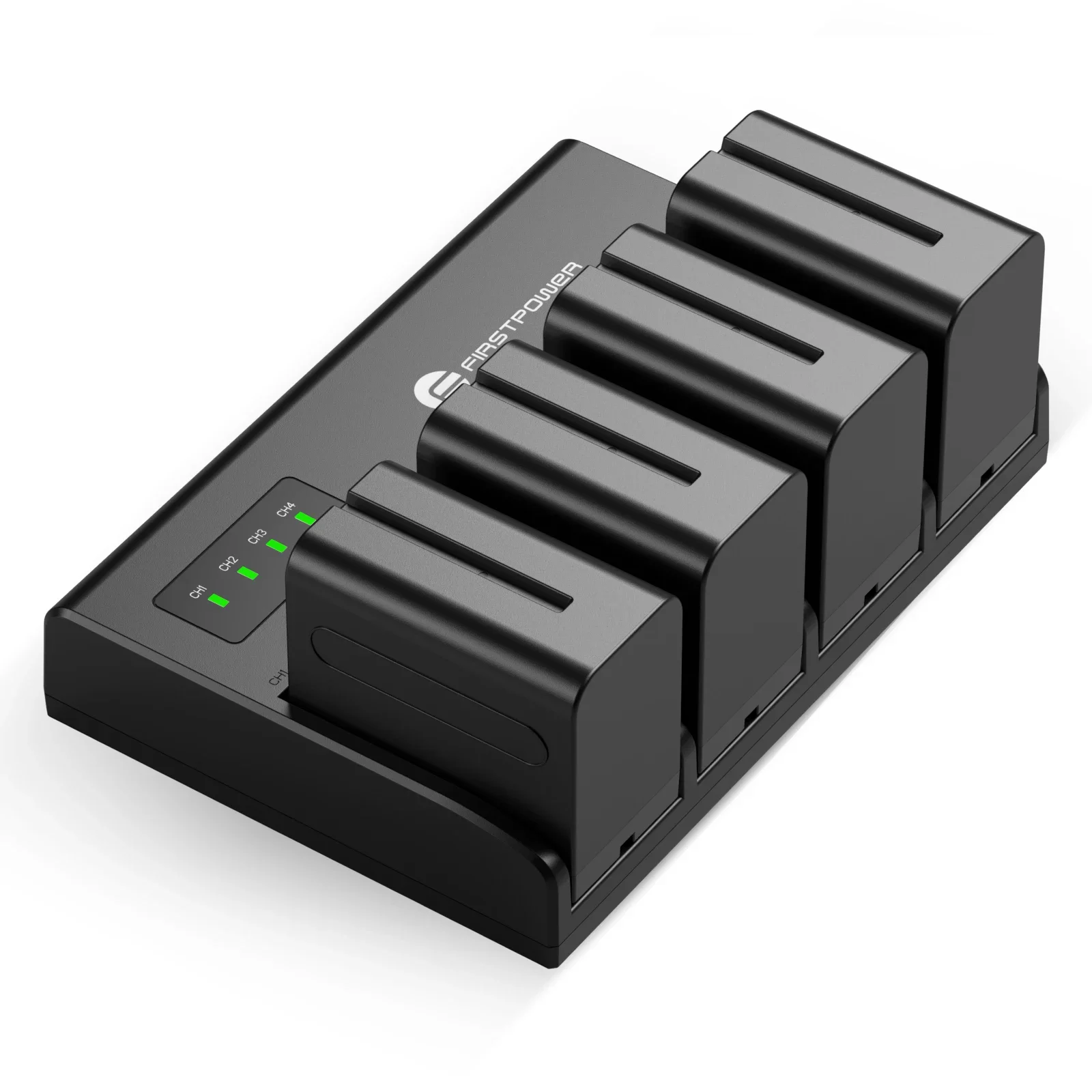 NP-F970 Batteries 4-Channel Charger For So ny NP F750, F550, F570, CCD-SC55, TR516, TR716, TR818, TR910, TR917