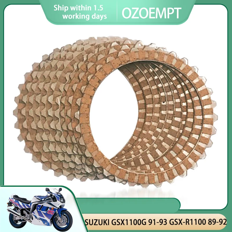 

Памятная пластина сцепления OZOEMPT, подходит для SUZUKI GSX1100G 91-93 GSX-R1100 89-92