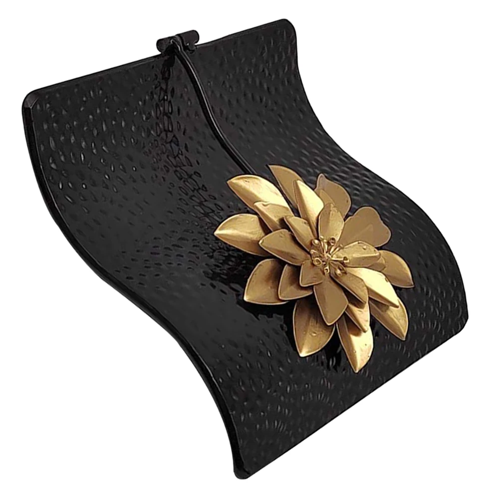 

Napkin Holder Tabletop Tissue Stand Metal Paper Dispenser Guest Tray Press Kitchen Restaurant Storage Solution